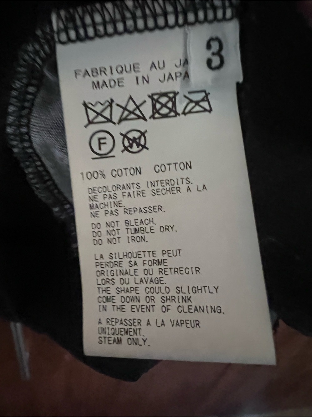 Yohji Yamamoto Black Long-Sleeve Shirt with Hat Portrait Graphic - Picture 5 of 5